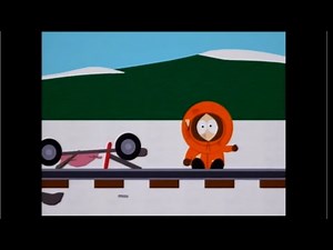Kenny is KILLED by TRAIN | South Park S01E13 - Cartman's Mom Is a Dirty Slut