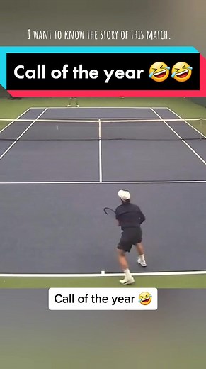 Hilarious Tennis Challenge Call of the Year