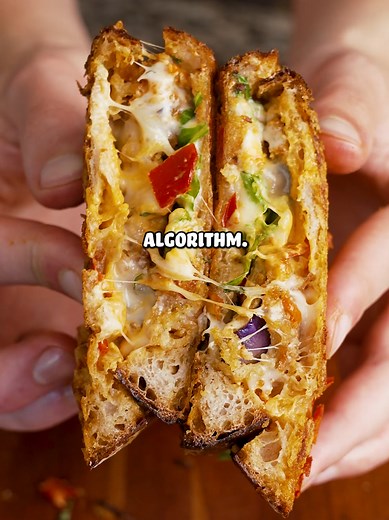 Welcome to the grilled cheese sandwich algorithm. I'm glad you finally found the best part of the internet. make sure you interact with this post if you want to stay! #cheftyler #cooking #fyp #sandwich #grilledcheese #eggplant