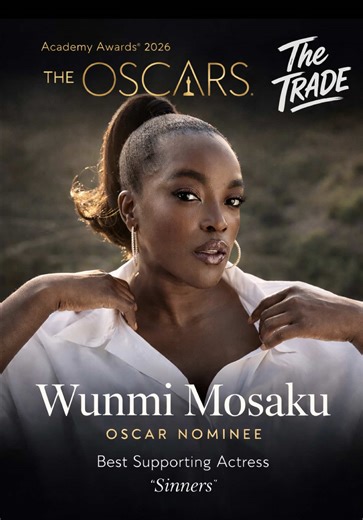 Wunmi Mosaku has earned her first Academy Award nomination. The acclaimed actress is nominated for Best Supporting Actress for her performance in “Sinners” — a role marked by restraint, emotional clarity and quiet power. A well-earned moment, years in the making. #WunmiMosaku #Sinners #Oscars2026 #TheTrade #AwardsSeason @The Oscars @Warner Bros Pictures