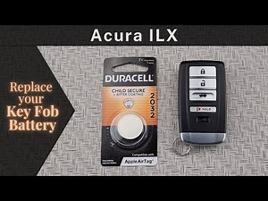 How to Replace an Acura ILX 2016-2022 Key Fob Battery
