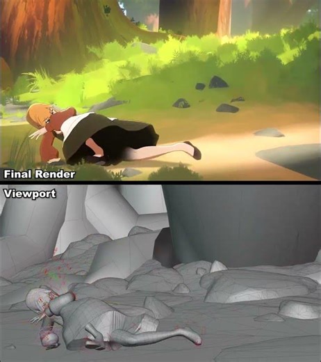 fantasy anime fight scene #blender #anime #cashapppartner #dillongoo #gooengine #3d