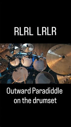 Przemek Smaczny on Instagram: "Outward Paradiddle on the drumset - improvisation. #drums #drumlessons #drumsolo #drum #sciagaperkusisty"