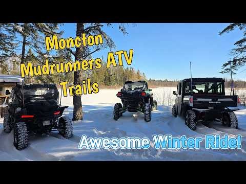 Winter Run on the Moncton Mudrunners Trails - a True Hidden Gem of Trails
