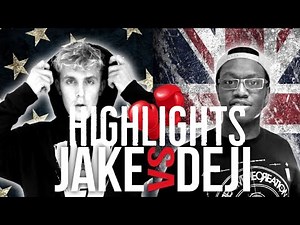 JAKE PAUL vs DEJI (HIGHLIGHTS) HD