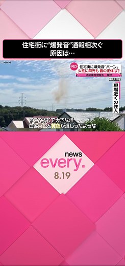 19日午前、#神奈川県 #横浜市 で爆発音がしたという通報が相次ぎました。#住宅街 が一時騒然となったこの爆発音、警察などが調べた結果、原因は#送電線 のトラブルだったとみられています。#日テレnews #tiktokでニュース