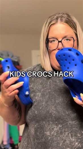Did you know this hack for crocs? #tiktokshopcreatorpicks #creatorpicksambassador #ttsbrandambassador #crocs #kidsshoes