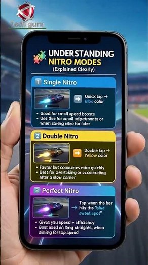 🚗Asphalt Legends Tips Part 2: PERFECT NITRO MASTERING #asphaltlegendsunite #asphalt9 #asphaltlegends