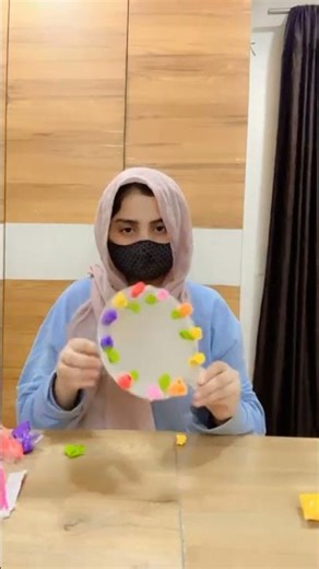 DIY Mini Mirror | Clay Mirror Craft | Easy Handmade Mirror Decoration