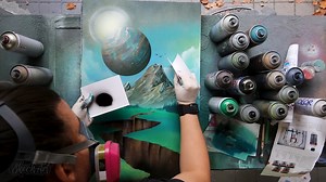 Just watch till the end to see how this painting turned out so amazing! Stay Awesome | Skech ART