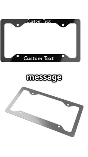 Custom License Plate Gift – Personalized Car Plate for Car Lovers