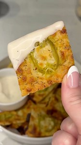 760K views · 14K reactions | these crispy parmesan jalapeño chips are...