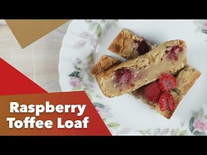 Keto Raspberry Toffee Loaf Recipe