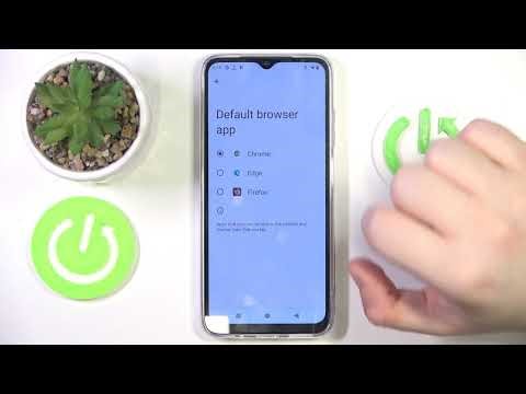 How do I change the default browser on the REDBEAT Phone?