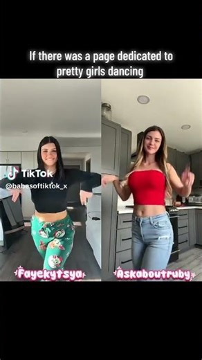Askaboutruby and Fayekytsya doing the TikTok dance trend #dancetiktok #foryou #ruby #dancetrend