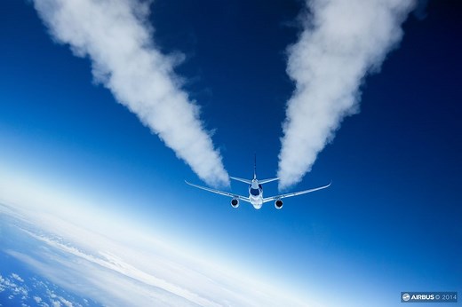 Did you know aircraft #contrails can have a warming effect on the climate? 🤔 Operational mitigation and using #SAF can play a role in limiting their formation. It's time to ramp up research, conduct large-scale trials, and take concrete action to help reduce their formation. Learn more ➡️ https://fly.airbus.com/mitigating-contrails-FB | Airbus