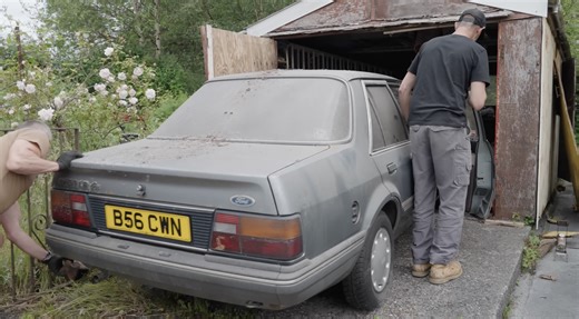 Super Rare 1985 Ford Orion Ghia Comes out of Its Hiding Place, Will It Run?