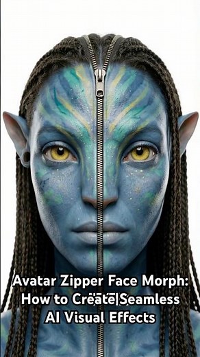 Avatar Zipper Face Mask: How to Create Viral CGI Effects