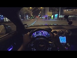 2019 Ford Mustang GT Night Drive PoV Ambiente Lighting