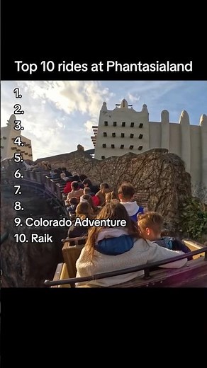 The 10 BEST rides at Phantasialand