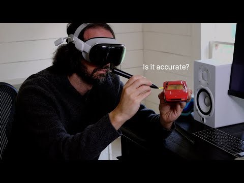 Measuring with Muse on Apple Vision Pro