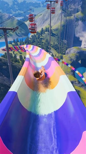 Error While Landing On The Water Slide 😱💀🤯 - Planet Coaster 2