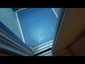 KMZ elevator broken shaft door and broke down