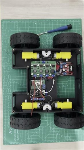 tiny R1- Robot Assembly Part 3 #robotics #3dprinting #ros2 #arduino #esp32project #esp32