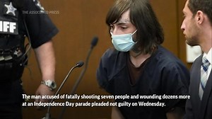 July 4 parade attack suspect pleads not guilty