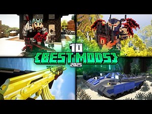 Top 10 Best New Minecraft Mods Of All Time ! (2025)