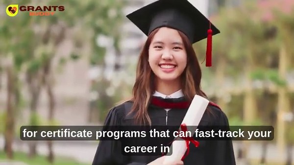 FREE Government Money For Certificate Programs Now Available!