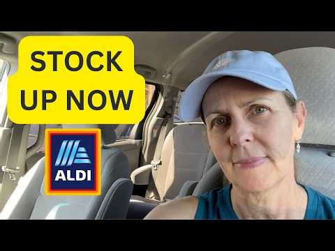 I Went to Aldi to shop for my Prepper Pantry… Here’s What I Bought in 2026!