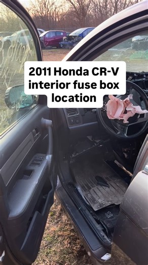 2011 Honda CR-V interior fuse box also called junction box location on car 🚘 Used auto parts, serving Chicagoland locally and shipping nationwide #junkyard #usedautopartschicago #carrepair #automotive #carmechanic | Rebuiltcars Used Auto Parts