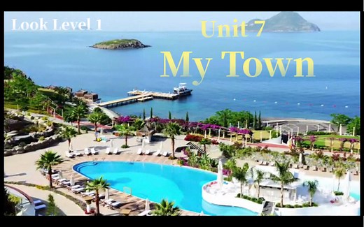 教材 LOOK Level 1 Unit 7 My Town