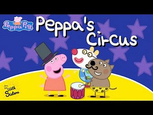 💛🐖Peppa Pig Peppa's Circus 🌈Read Aloud Book For Kids 📽️Animation Book