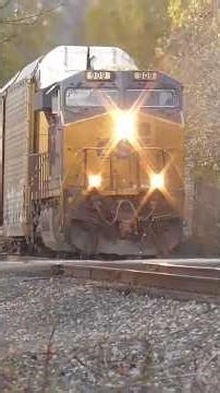 CSX I018 UPS Trailer Intermodal Train from Creston, Ohio 11/1/2025 #shorts #train #railroad #csxt