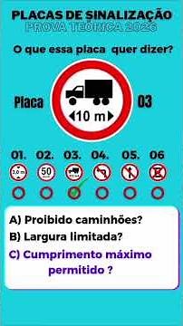 Do you know the names of these six traffic signs? #drivingtest #trafficdepartment