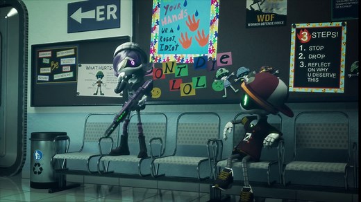 Murder Drones Season 1 + Music Video : Glitch Productions : Free Download, Borrow, and Streaming : Internet Archive