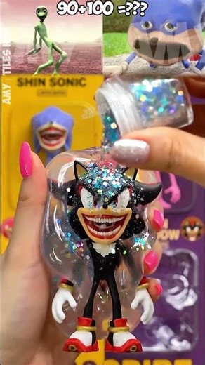 Shin Sonic x Sin Shadow Unboxing slime figure! #shinsonic #sonic #amyrose