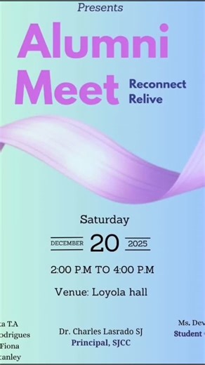 NATIONAL SERVICE SCHEME on Instagram: "✨🔥 _NSS Alumni Meet_ 🎓💎 – Inspiring senior speeches 🎤👑 sparked nostalgia & pride. Alumni shared memories, pledged mentorship 🚀👩‍🏫, and enjoyed a heartwarming “Memory Lane” video 💖🎥. Fr. Principal unveiled the alumni logo 🎨💼, symbolizing unity & legacy. 🌟 The meet gave many insights and guidance for the present team, strengthening our bond and future collaborations 🤝📚. We'll leverage their wisdom & expertise in upcoming events, inspiring & emp