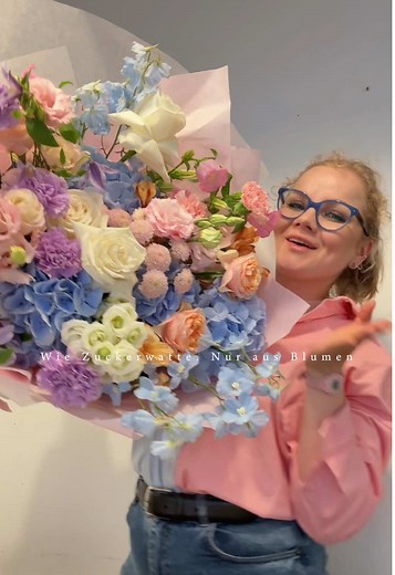 Marshmallow: Der perfekte Blumenstrauß für Frankfurt