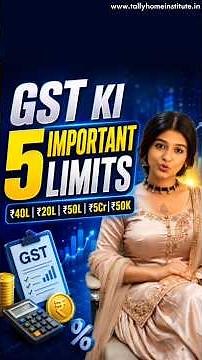 GST THRESHOLD LIMIT | E-WAY BILL & E- INVOICE LIMIT | GST TAX LIMIT | GST REGISTRATION LIMIY