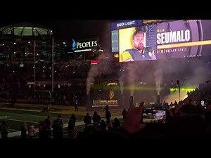 PITTSBURGH STEELERS PLAYOFF INTRODUCTIONS
