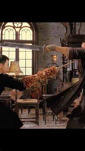 🥋🪶 “Anything Can Be a Weapon.” | Ip Man’s Feather Duster Fight in Ip Man 🔥⚡