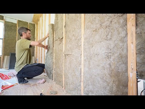 DIY Whole House Insulation Done - Salvaged Mobile Home Rebuild