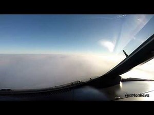 AIRBUS A320 - low visibility Landing - CAT II - Pilot´s view - GoPro HD