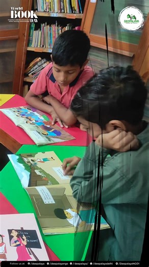 On World Book & Copyright Day, Deepalaya celebrates the power of stories, learning, and knowledge! Books open minds, shape dreams, and spark change. At Deepalaya, we believe that with education in their hands, children can rewrite their stories and build a better tomorrow. Let’s continue to nurture young minds with the gift of reading. Because with every book, we turn a page towards a brighter future. #bookday #readmorebooks #education #educationforall #deepalayacares #india #deepalaya #ngoindel