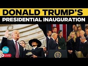 Donald Trump LIVE: Trump's US Presidential Inauguration Ceremony 2025 LIVE | Trump Oath Ceremony