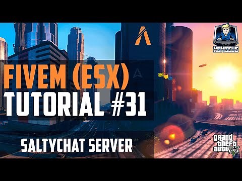 FiveM (ESX) Tutorial #31 - SaltyChat Server installieren/konfigurieren [Roleplay] [GTA 5]