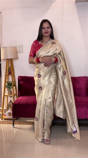 Myntra libas beautiful silk saree || soft silk saree || ‪@myntra‬